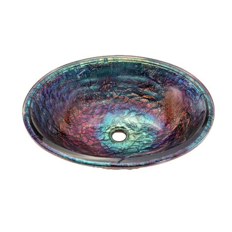 Undermount bathroom sinks traditionally come in rectangular, round, and oval. JSG Oceana Bathroom Sinks - 007-007-140 Undermount Glass ...