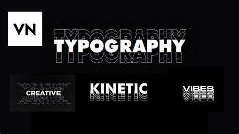 Kinetic Typography Vn Tutorial Youtube