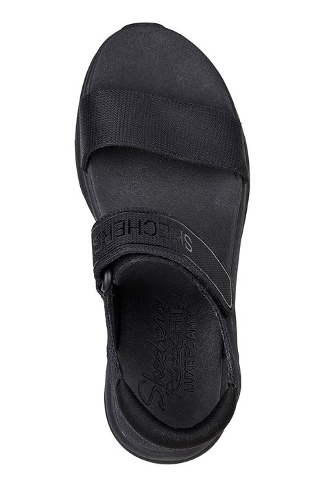 Skechers Sandale Relaxed Fit D Lux Walker New Block Negru 40 EMAG Ro