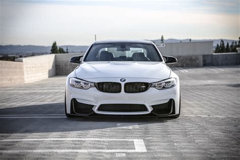 Bmw produced the f80 m3 for the 2014 model year (2015 for usa), introducing it as only a saloon following the company's plans to split off the bmw 4 series coupe/convertible from the bmw 3 series. Alpine White BMW F80 M3 With A Few Aftermarket Parts