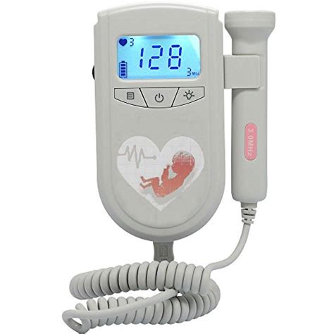 Ultrasonic Listening Device Pregnancy Baby Monitor With Lcd Backlight