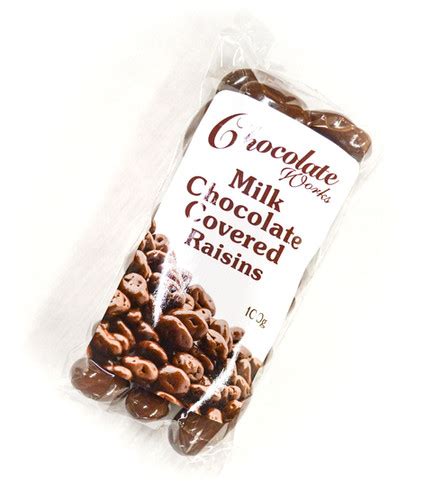 Milk Chocolate Covered Raisins Perth Chocolate