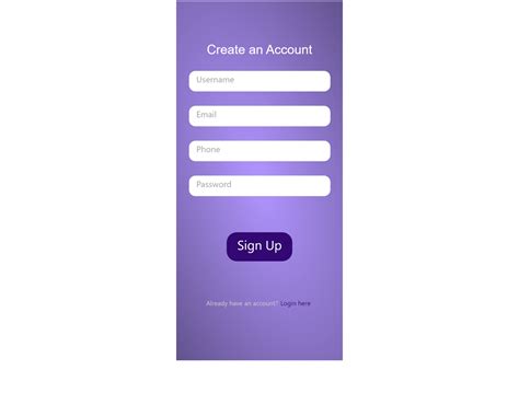 Daily Ui 001 Sign Up By Amanpreet Kaur On Dribbble