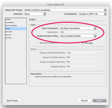 In modern print production exporting print ready pdf files from indesign is really easy but still you have to know which options to include and which to today indesign can directly generate pdf files without the need for distiller. adobe indesign - Exporting to pdf with CMYK transparency ...