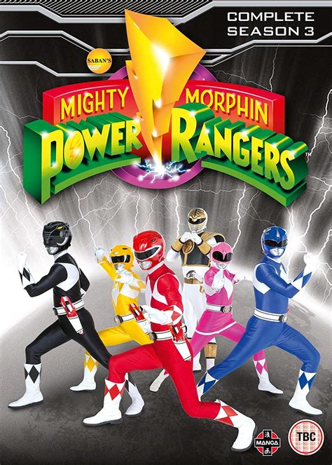 Mighty Morphin Power Rangers Complete Season 3 5 Dvd Edizione