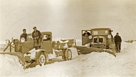 How The Mountain State Plowed Snow In The 1930s Elkinite