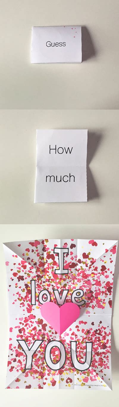 Huge Valentine Printable Template Expands 800 To Show Just How Much