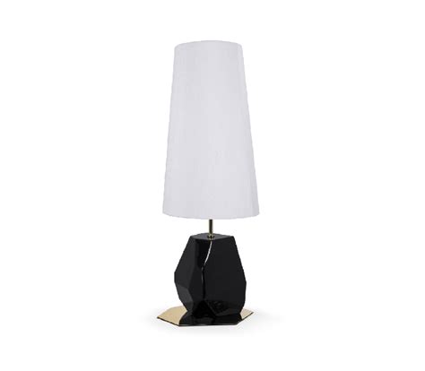 Feel Small Black Table Lamp Boca Do Lobo Exclusive Design