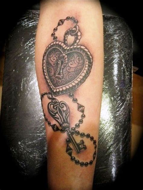 25 Awesome Lock And Key Tattoo Designs And Ideas For You Instaloverz