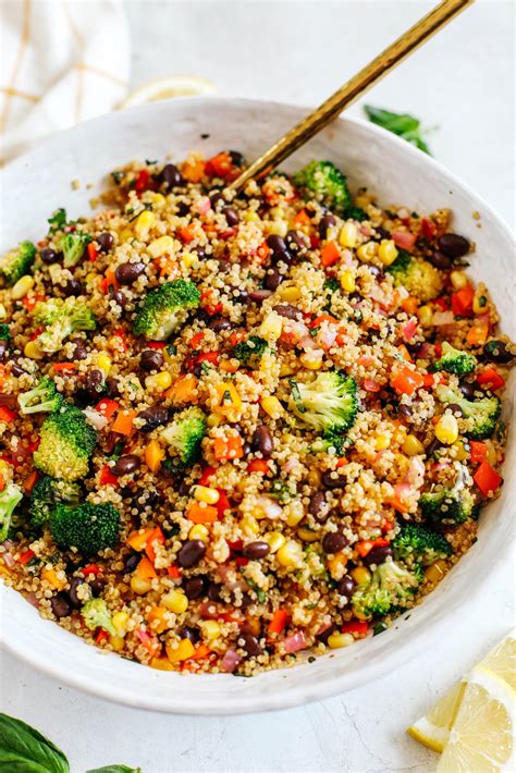 Summer Quinoa Salad Eat Yourself Skinny