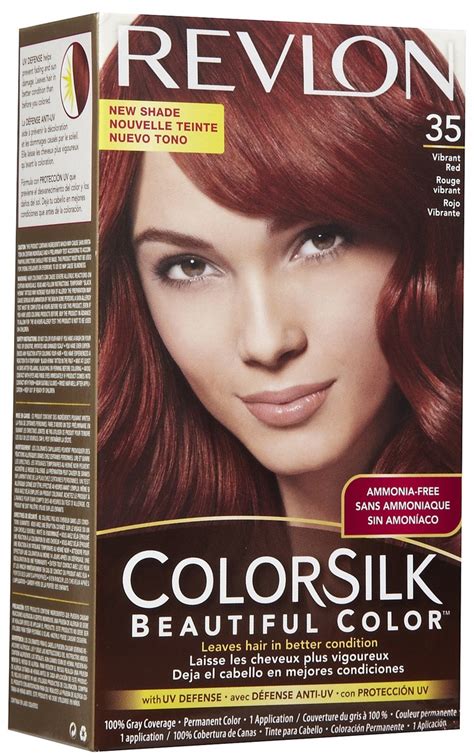 Revlon Dark Red Brown Hair Color