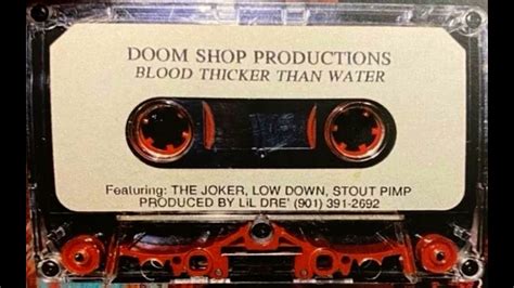 Doom Shop Productions Blood Thicker Than Water 1995 Memphis Tn