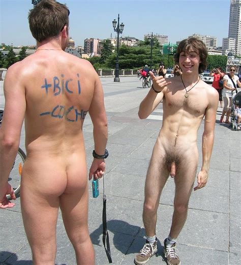Hot College Guys Naked In Public