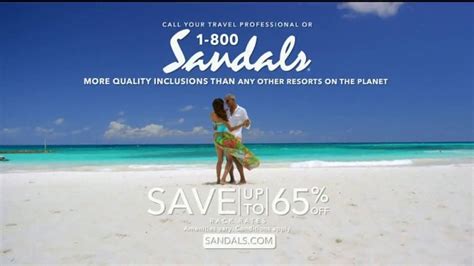 Sandals Resorts Tv Commercial Included Ispottv