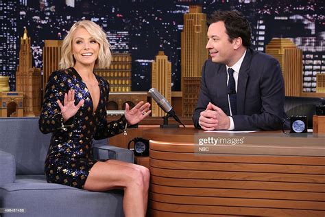Nbcs The Tonight Show Starring Jimmy Fallon With Guests Kelly Ripa