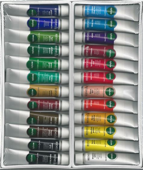 With the best flexibility and emulsion 8,645 is acrylic paint waterproof products are offered for sale by suppliers on alibaba.com, of which building coating accounts for 17%, appliance. REEVES ACRYLIC PAINTS ~ 24 PC PAINT SET ~ NEW! | eBay