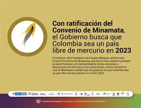Con Ratificaci N Del Convenio De Minamata Gobierno Busca Que Colombia