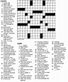 10+ Clue Crossword Puzzle Images
