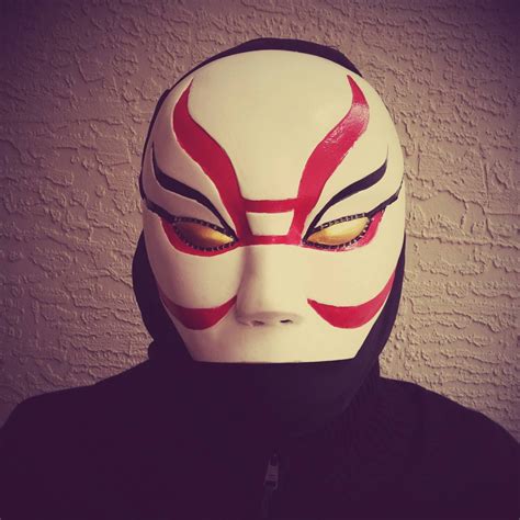 New Handmade Big Hero 6 Kabuki Villain Yokai Mask Costume