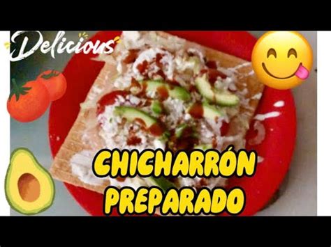 CHICHARRÓN PREPARADO BOTANA YouTube