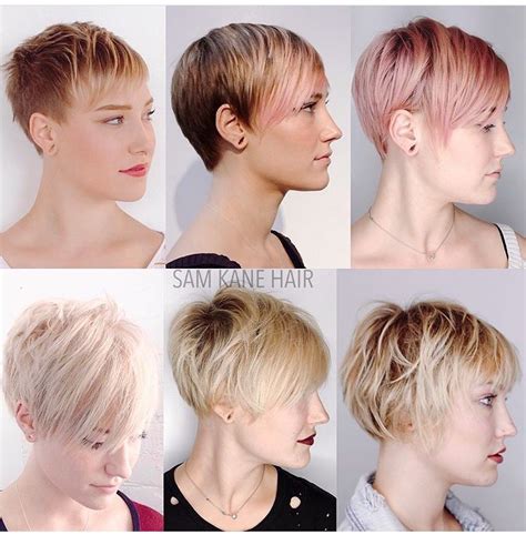 If your hair is growing out unevenly, consider upping the frequency of your trims to keep it all one length. Pin on Short hair