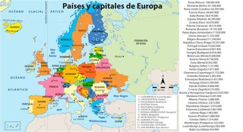 Países Y Capitales De Europa ¡descubre Este Listado Con Todos Los