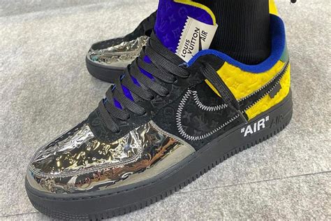 Have A Look At The Ultra Chic Louis Vuitton X Nike Air Force 1 Sneakers