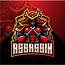 Free Assassin Esports Gaming Clan Mascot Logo – GraphicsFamily