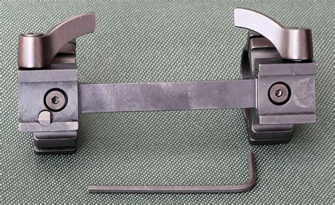 Cz 527 1 Piece Quick Detach Scope Mounts 30mm Steel Matte Finish Ebay