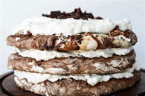 Hazelnut Chocolate Meringue Cake Jewishphoenix