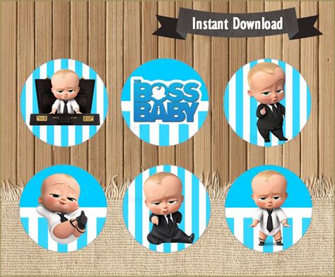 Boss Baby Cake Topper Printable Printable Word Searches