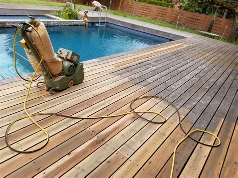 How To Sand A Deck