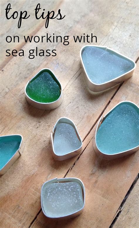 Great Tips On Working With Sea Glass From The Kernowcraft Blog Sea