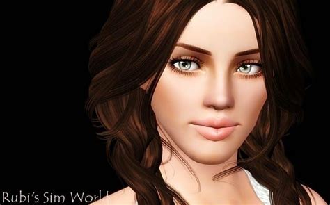Rubis Sim World Romina Female Model By Rubi Sims 3 Downloads Cc Caboodle