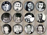 Hiders and helpers: 1st row, left to right: Otto frank, Edith Frank ...