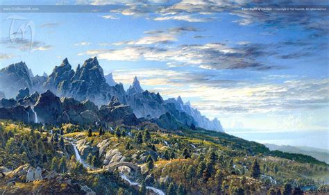 Lord Of The Rings Concept Art Ted Nasmith Enciclopédia Global™