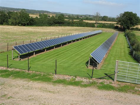 4935 Kwpeak Ground Mounted Pv System In Herefordshire Roof Solar