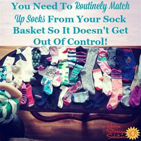 Laundry Tip You Need To Routinely Match Up Socks From Your Sock Basket