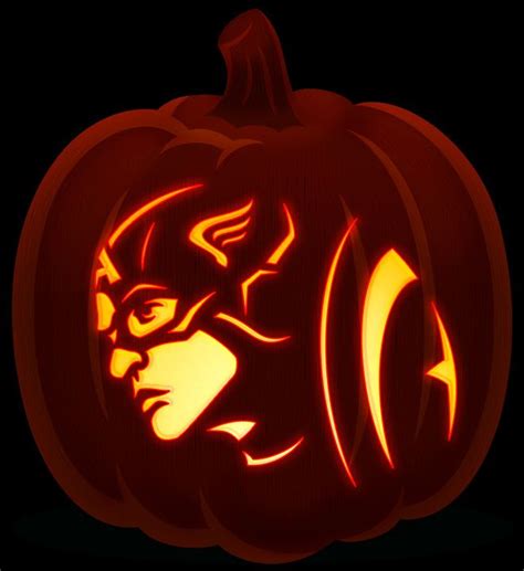 20 Captain America Pumpkin Carving