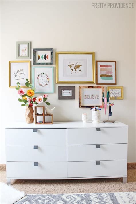 How To Hang A Perfect Gallery Wall Without Nails