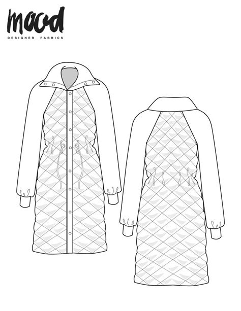 The Fennel Coat Free Sewing Pattern Mood Sewciety Sewing Patterns Free Women Sewing