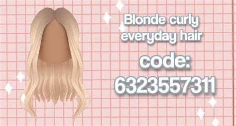 Credits To Peechq On Youtube In 2021 Hair Codes Bloxburg Outfit