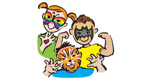 Face Painting Clipart At Getdrawings Free Download