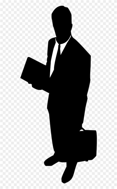 Businessman Man Silhouette Png Image Business Man Logo Png