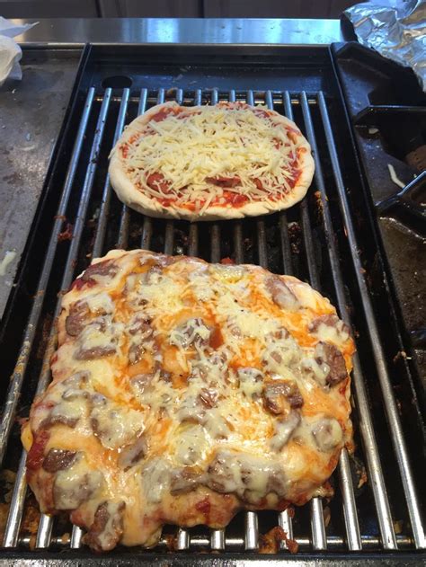 Bake at 350°f until brown, about 15 to 20 minutes. 2 ingredient crust pizza on the grill. OMG. So good. 1.5 ...