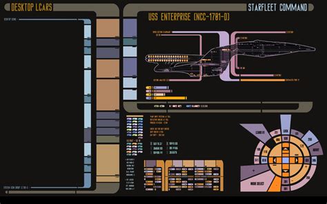 Lcars Desktop Star Trek Wallpaper Star Trek Bridge Star Trek Rpg