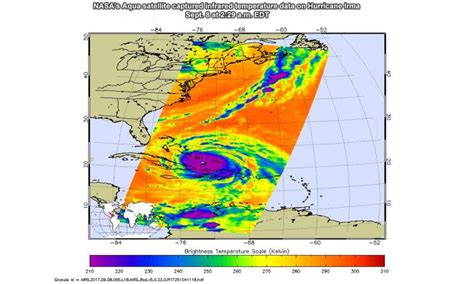 Nasas Fleet Of Satellites Covering Powerful Hurricane Irma