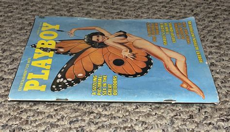 Mavin Vintage August 1976 Playboy Magazine Nabokov Butterfly Cover