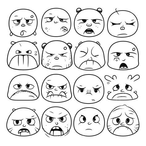 Angry Faces Coloring Page Best Of Cool Angry Faces Coloring Pages