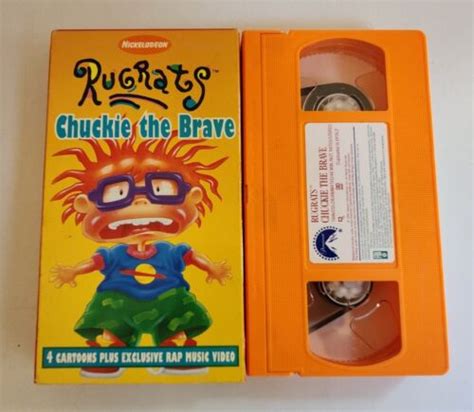 Rugrats Chuckie The Brave Vhs Nickelodeon Paramount Cartoon